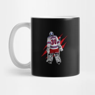 Henrik Lundqvist Skates #30 Claw Mug